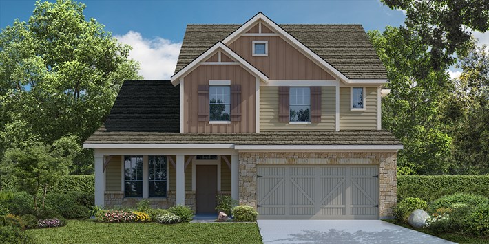 The Avonleigh located in The Crossvine 50' | David Weekley Homes