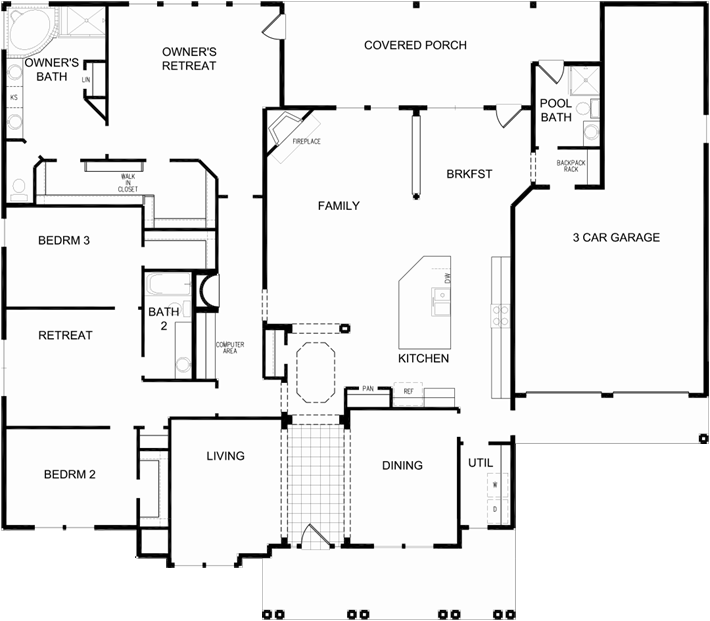 The Chapman located in Meridian Estate Homes | David Weekley Homes