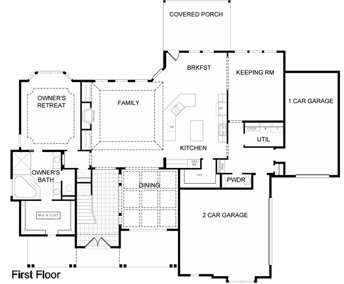 The Oakbridge located in Dunhill | David Weekley Homes